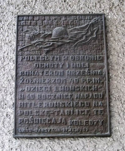 Gedenkteken Poolse 40e Infanterieregiment