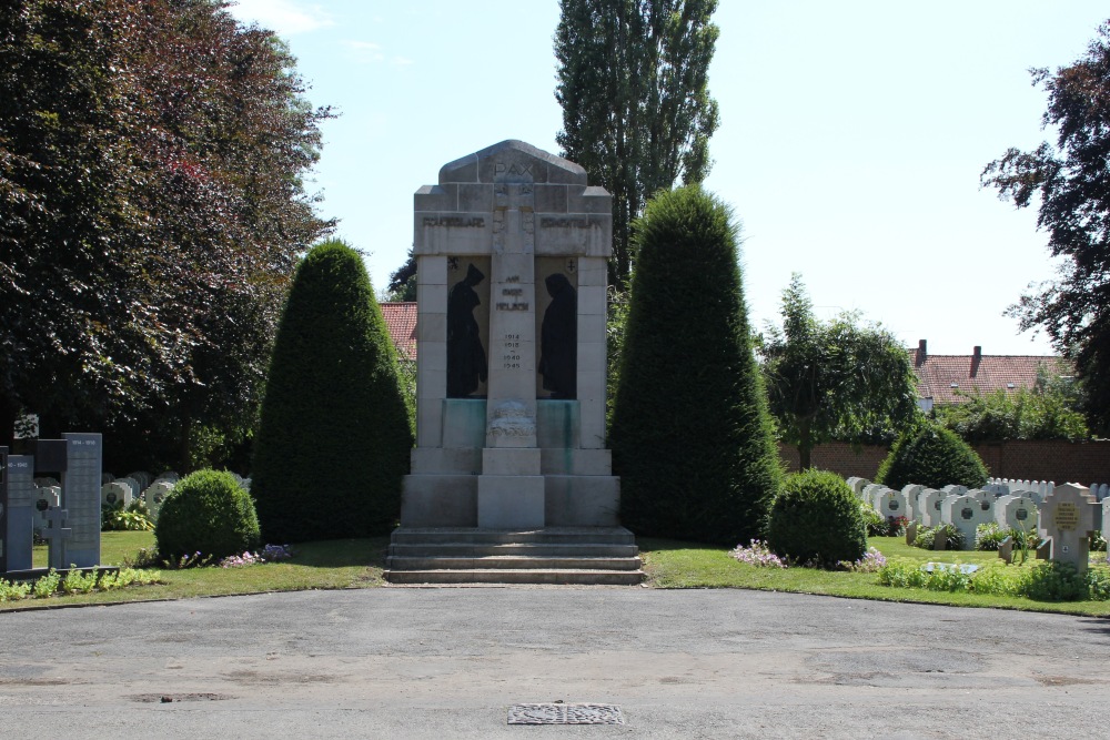 Oorlogsmonument Begraafplaats Roeselare
