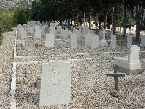 Commonwealth War Graves Sharon British Civil Cemetery