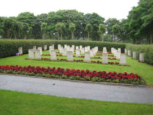 Commonwealth War Graves Kristiansand Sola Churchyard