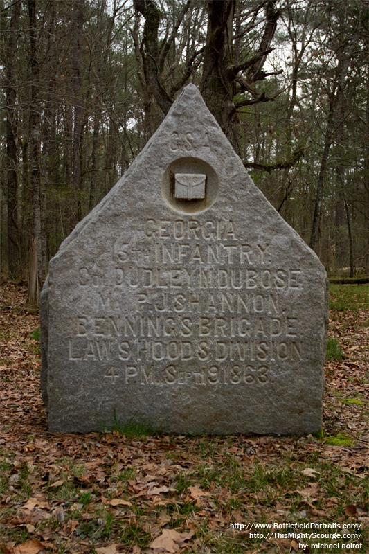 Monument 15th Georgia Infantry