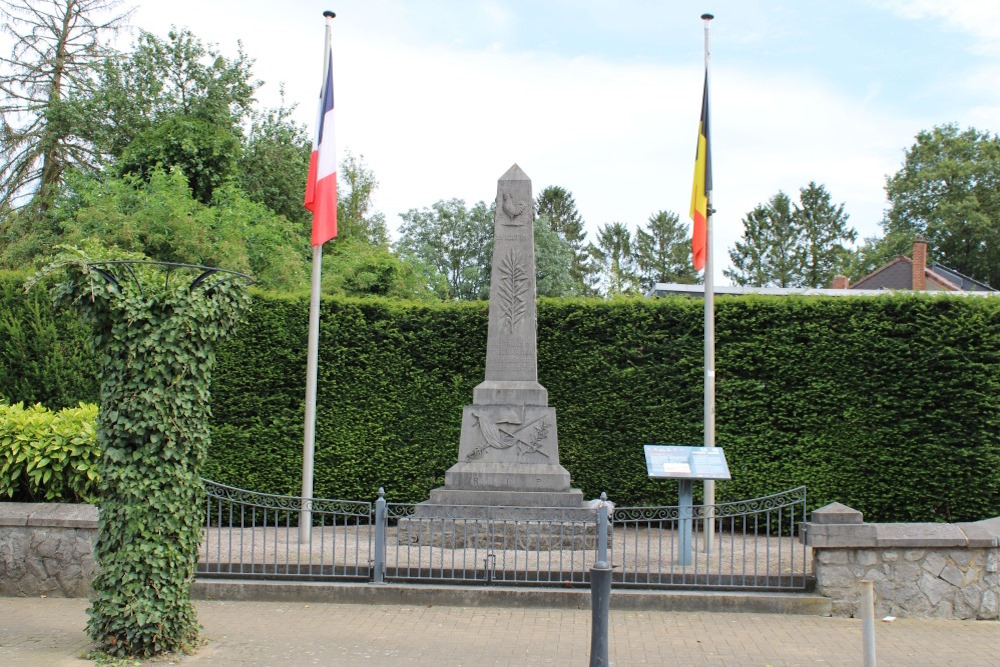 French Memorial 22 August 1918 Aiseau #1