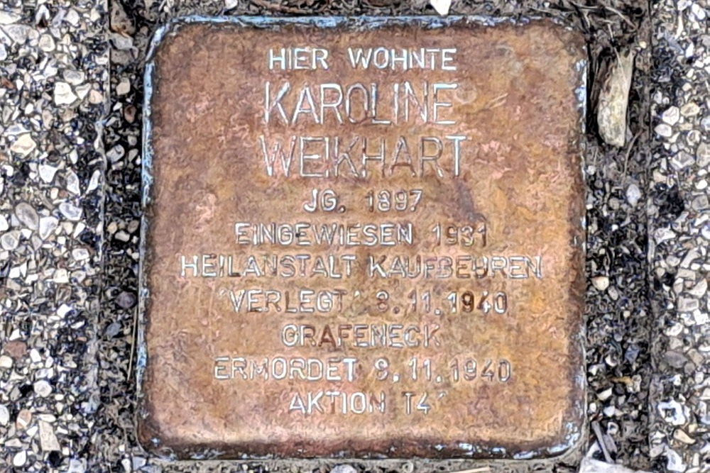 Stolperstein Landvogtstraße 5