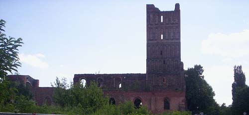 Ruins Church Głogw