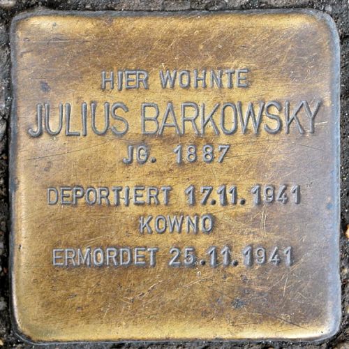 Stolpersteine Reinickendorfer Strae 77 #3