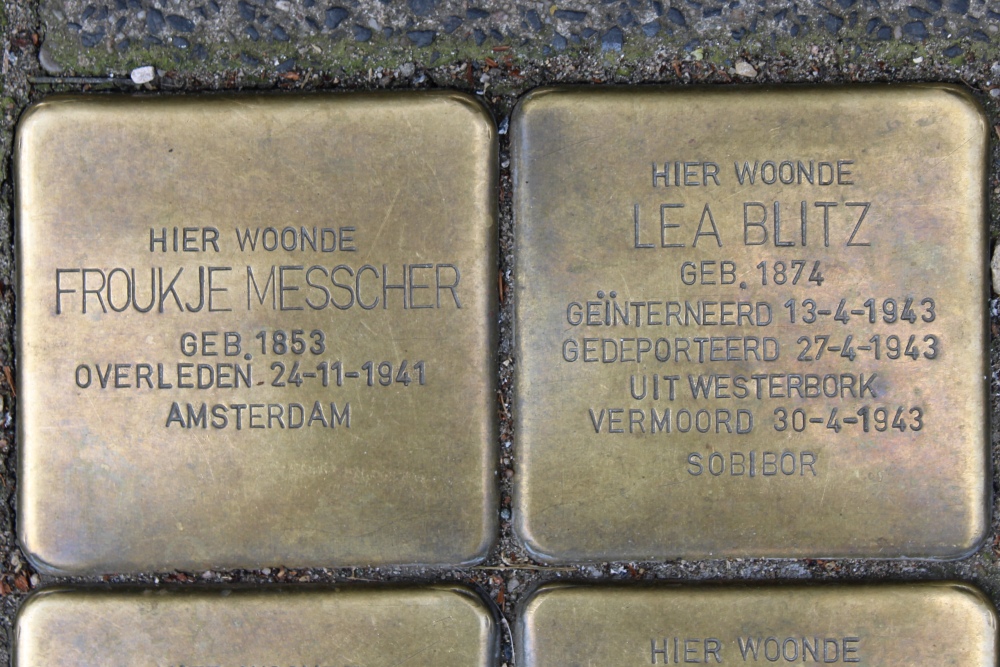 Stolpersteine Plantage Middenlaan 26 #2