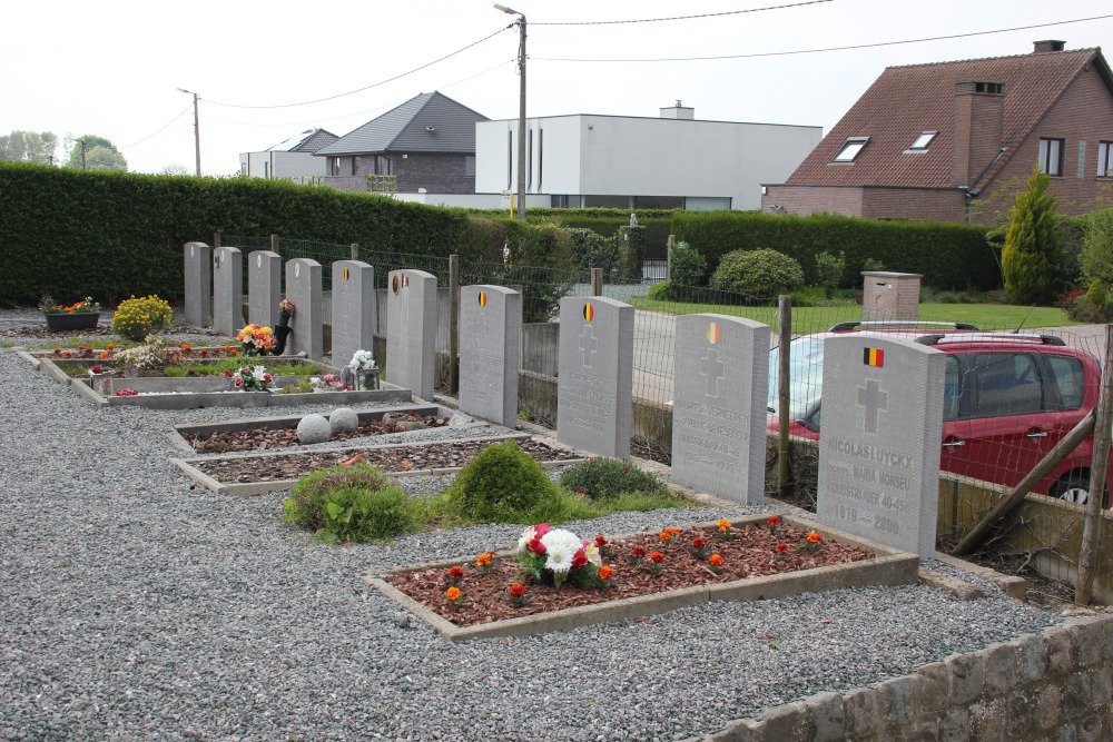 Belgische Graven Oudstrijders Heikruis Begraafplaats