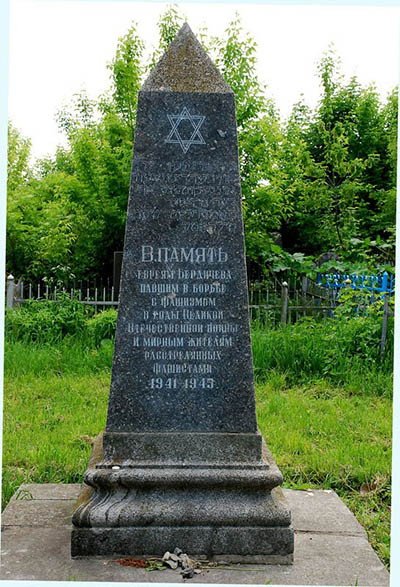 Holocaustmonument Berdytsjiv