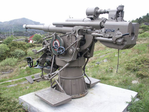 105mm SK C/32 Flak-geschut Fjell