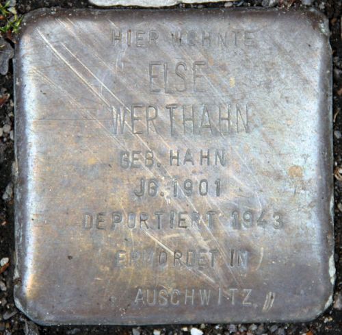 Stolpersteine Württembergische Straße 31 #2