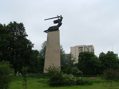 Heldenmonument Warschau