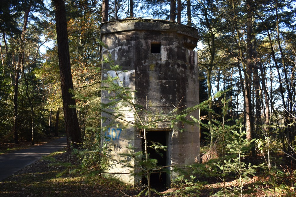 German Artillery Observation Bunker Genk