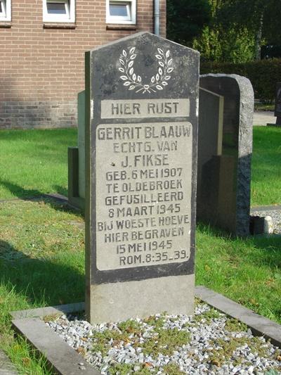 Dutch War Graves Oosterwolde