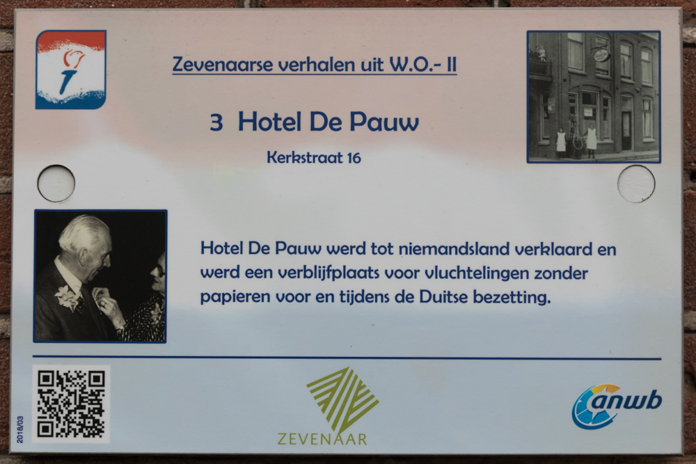 Information Sign 3 The Pauw Hotel