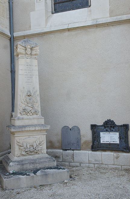 Monument Frans-Duitse Oorlog Tours-sur-Marne