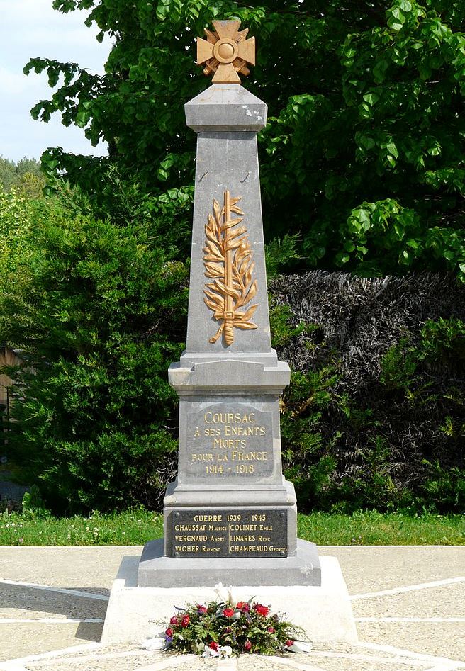 War Memorial Coursac