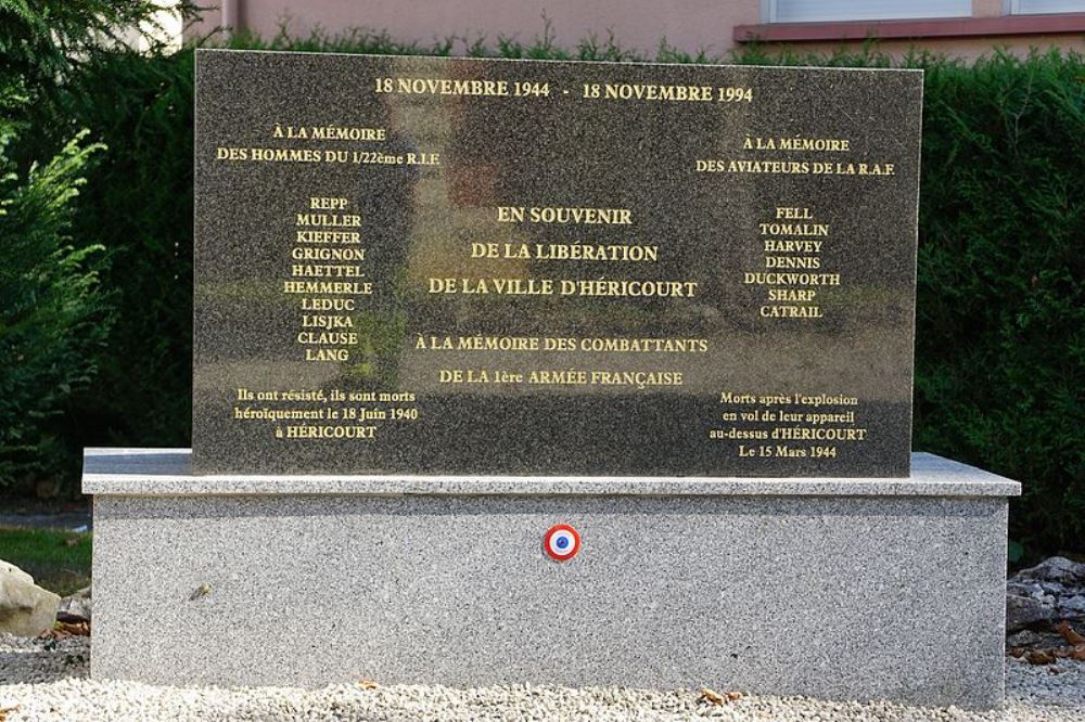 Memorial Liberation Hricourt