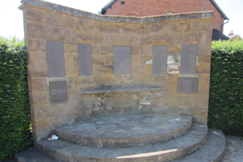 War Memorial Stratford-upon-Avon WW2