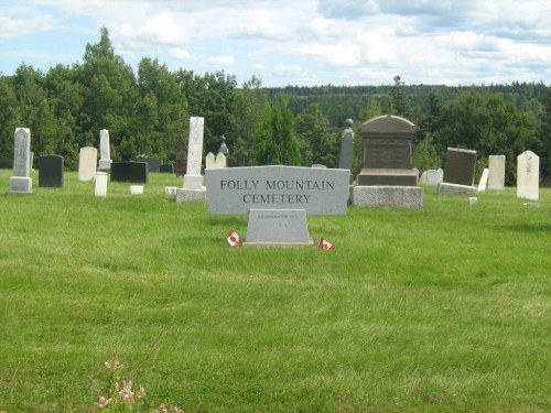 Commonwealth War Grave Folly Mountain Cemetery