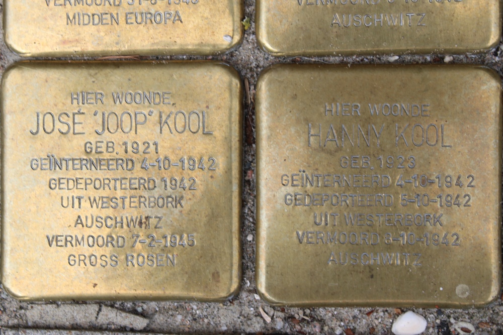 Stolpersteine Roompotstraat 14 #3