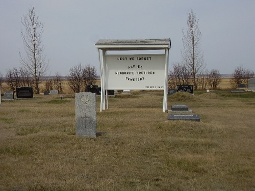 Commonwealth War Grave Arelee Mennonite Cemetery