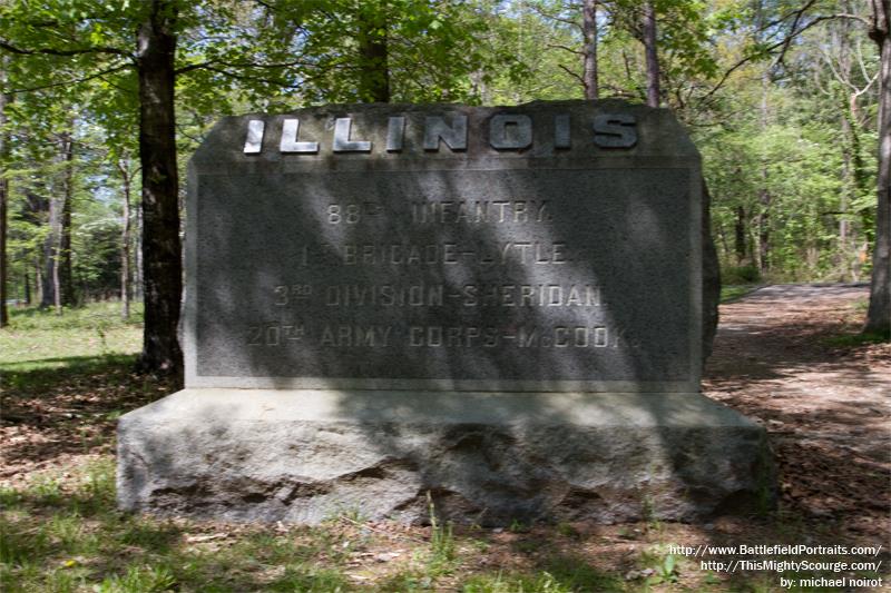 88th Illinois Infantry Regiment Monument