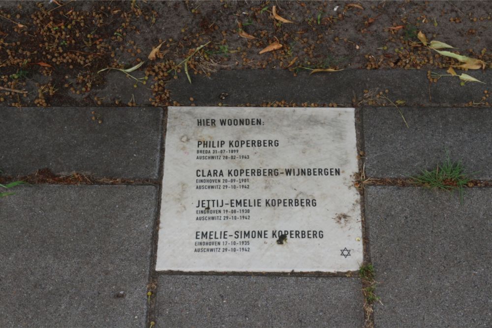 Memorial Stone Van Berestijnstraat 8