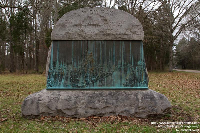 Monument 4th Michigan Cavalry Regiment
