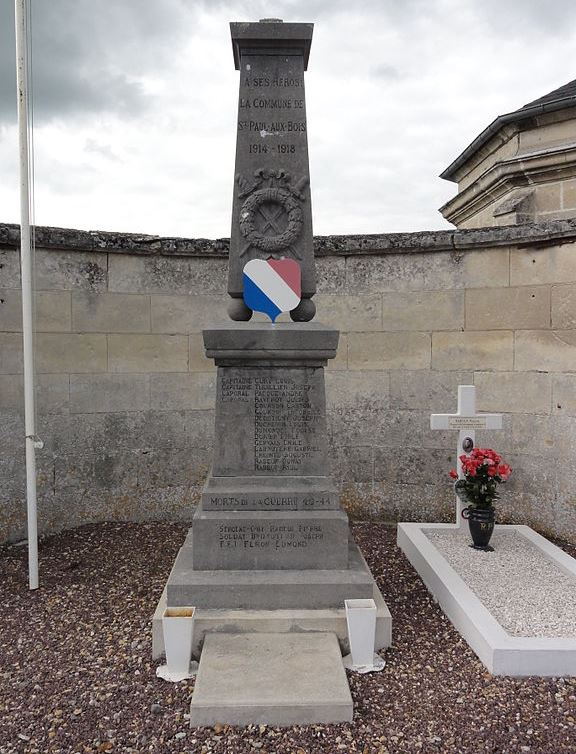 War Memorial Saint-Paul-aux-Bois