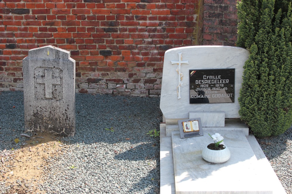 Belgische Graven Oudstrijders Sint-Pieters-Kapelle (Herne) #5