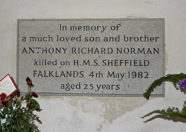 Memorial Anthony Richard Norman