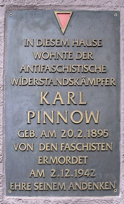Gedenkteken Karl Pinnow