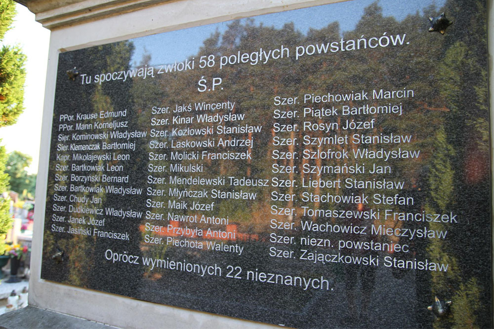 Massagraf Poolse Soldaten 1918-1919