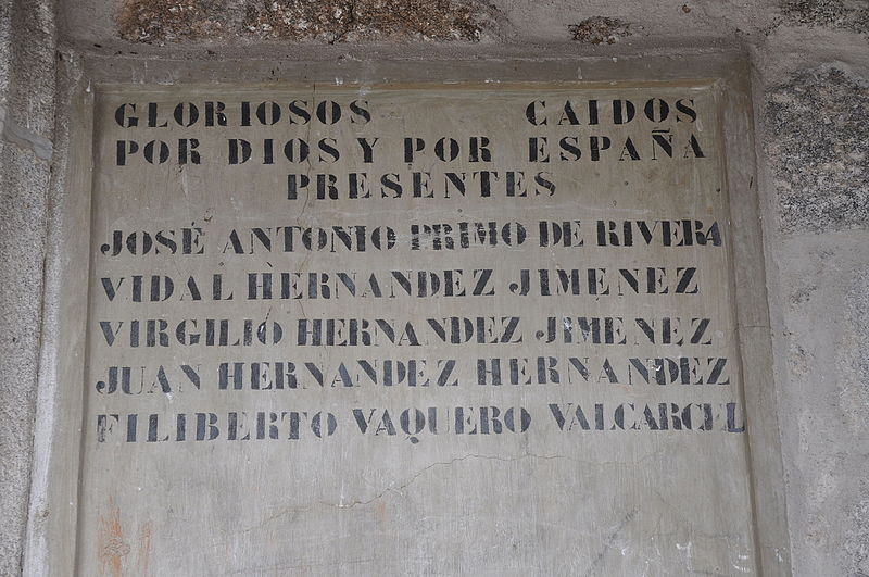Spanish Civil War Memorial Amavida