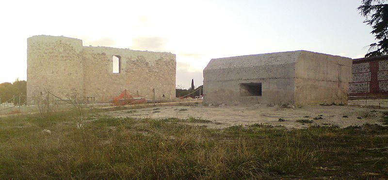 Bunker Spaanse Burgeroorlog Castillo de los Zapata