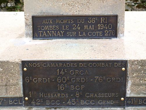 Memorial Army Units Tannay #2