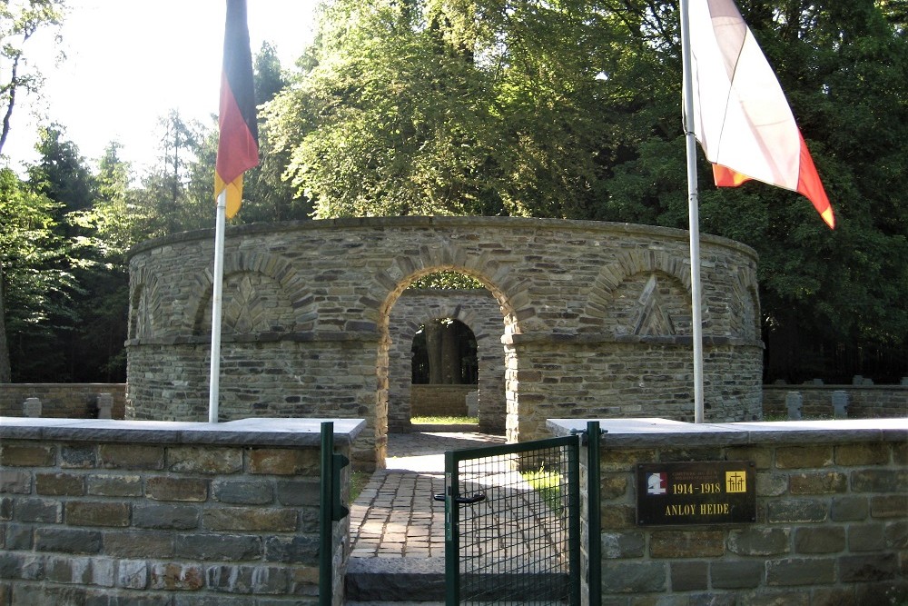 Frans-Duitse Oorlogsbegraafplaats Anloy-Heide
