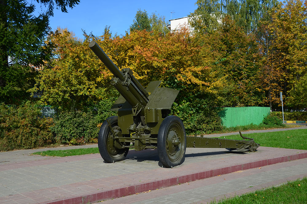 Laatste Verdedigingslinie Moskou - 122mm houwitser M1938 (M-30)