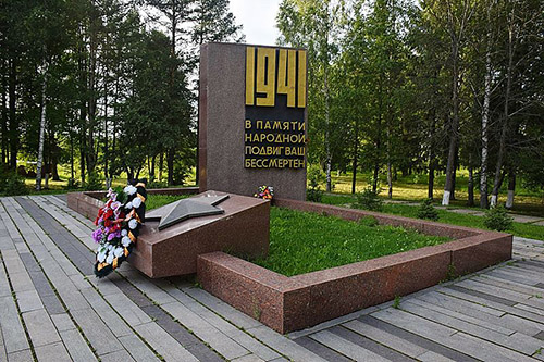 Mass Grave Soviet Soldiers Nelidovo