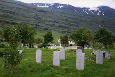 Oorlogsgraven van het Gemenebest Seydisfjordur