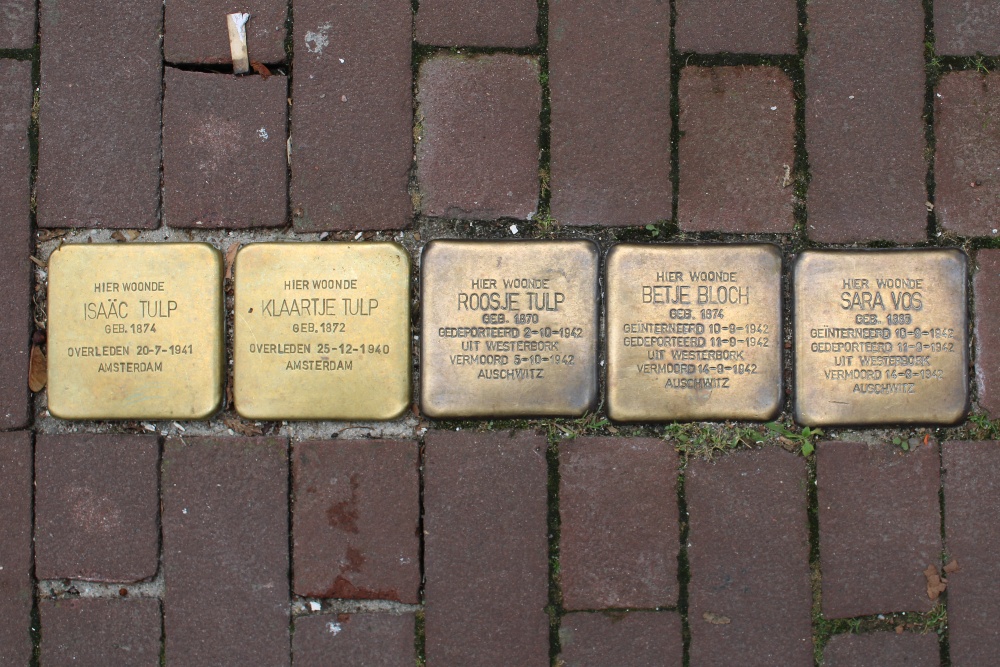 Stolpersteine Nieuwe Amstelstraat 58 #1