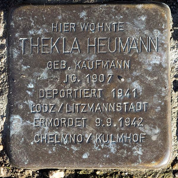 Stolpersteine Schulstrae 2 #2