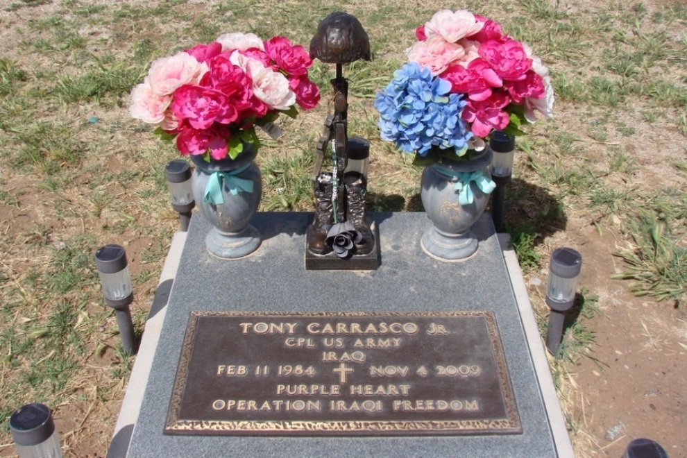 Amerikaans Oorlogsgraf Anthony Catholic Cemetery