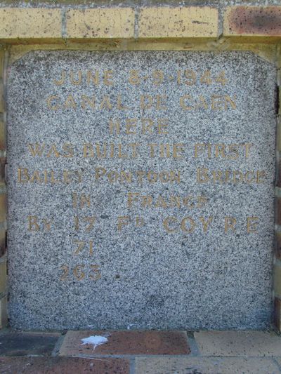 Memorial First Bailey Bridge Bnouville #2