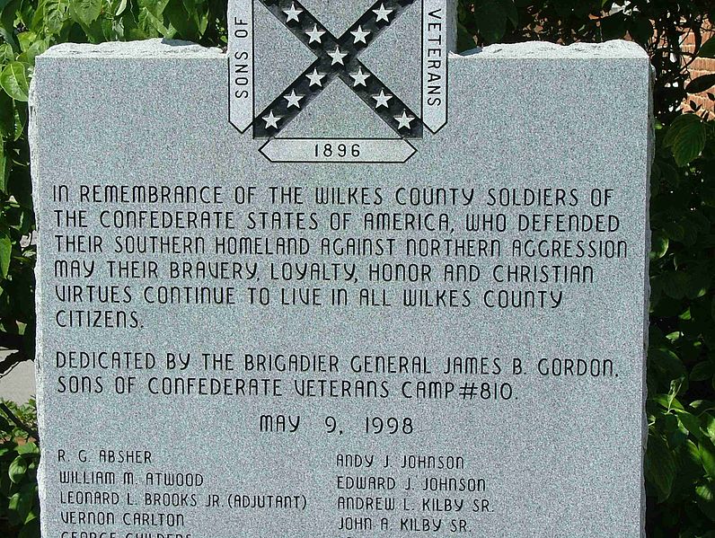 Geconfedereerden-Monument Wilkes County