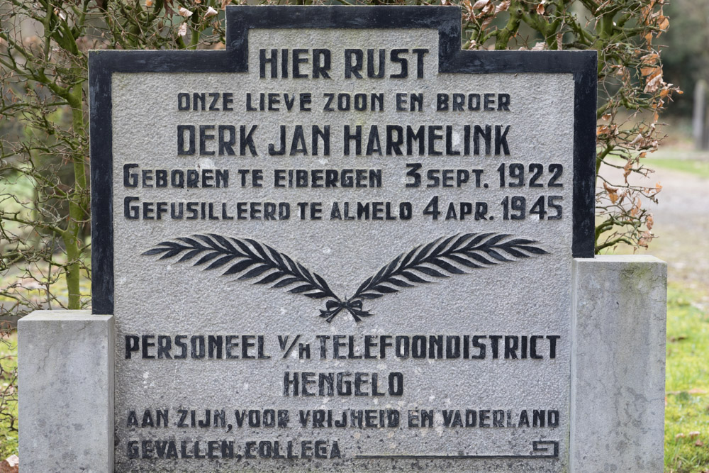 Dutch War Graves General Cemetery Eibergen