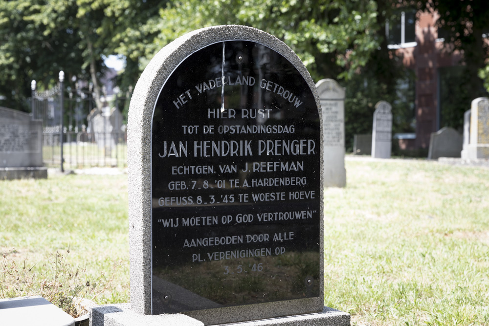 Grave Resistance Fighter Old Municipal Cemetery Hardenberg