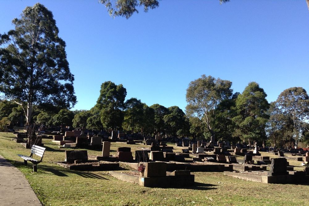 Commonwealth War Graves Macquarie Park Cemetery