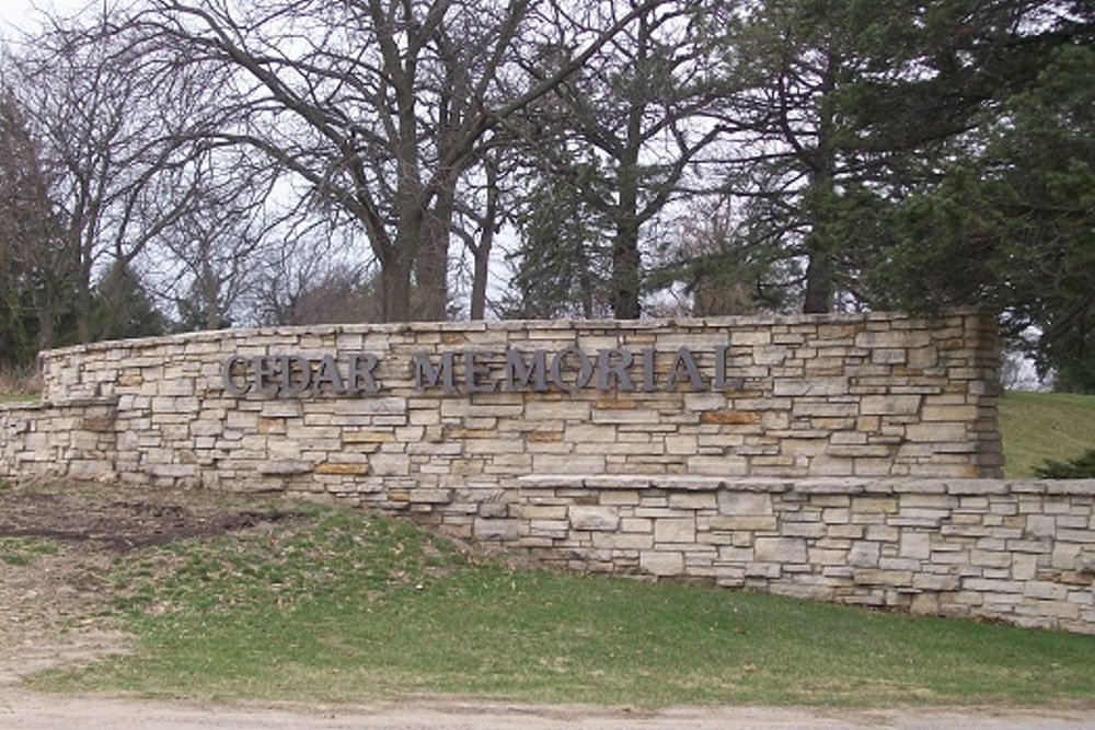 Amerikaanse Oorlogsgraven Cedar Memorial Park Cemetery