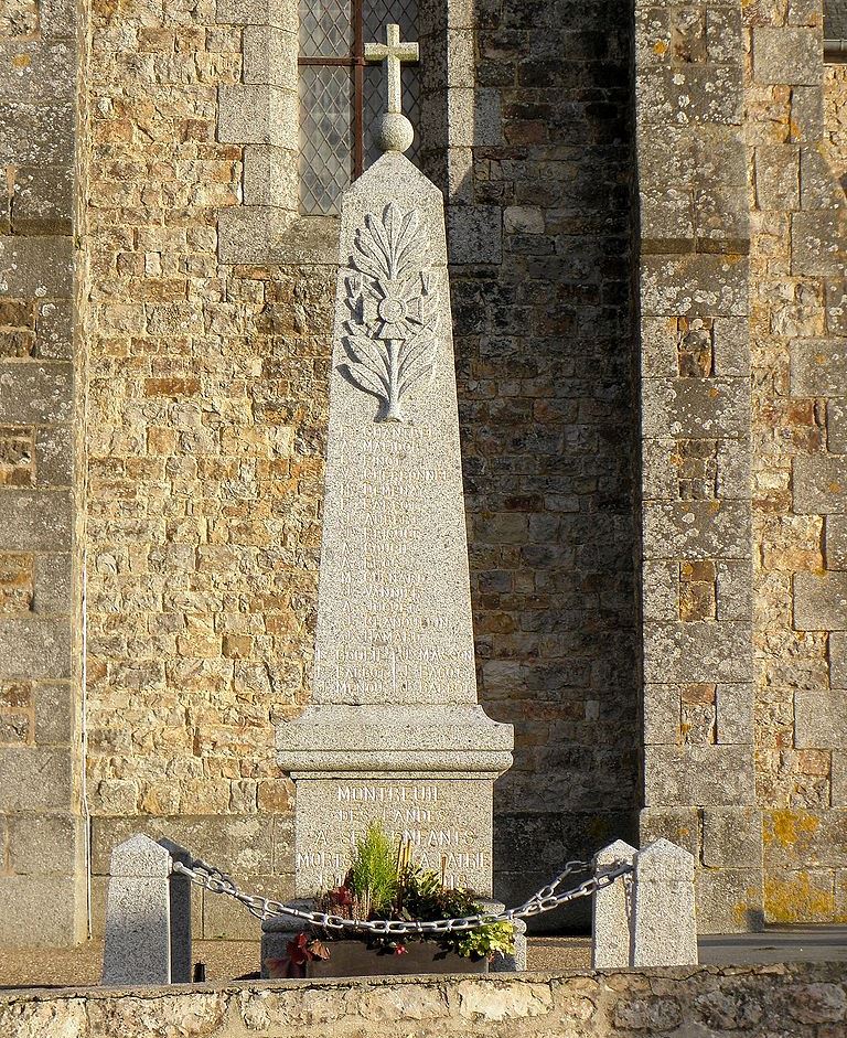 Oorlogsmonument Montreuil-des-Landes